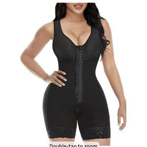 Fajas Colombianas Shapewear Tummy Control Post Surgery Full Body Shaper Size M